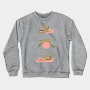 Sloth Pilates Crewneck Sweatshirt